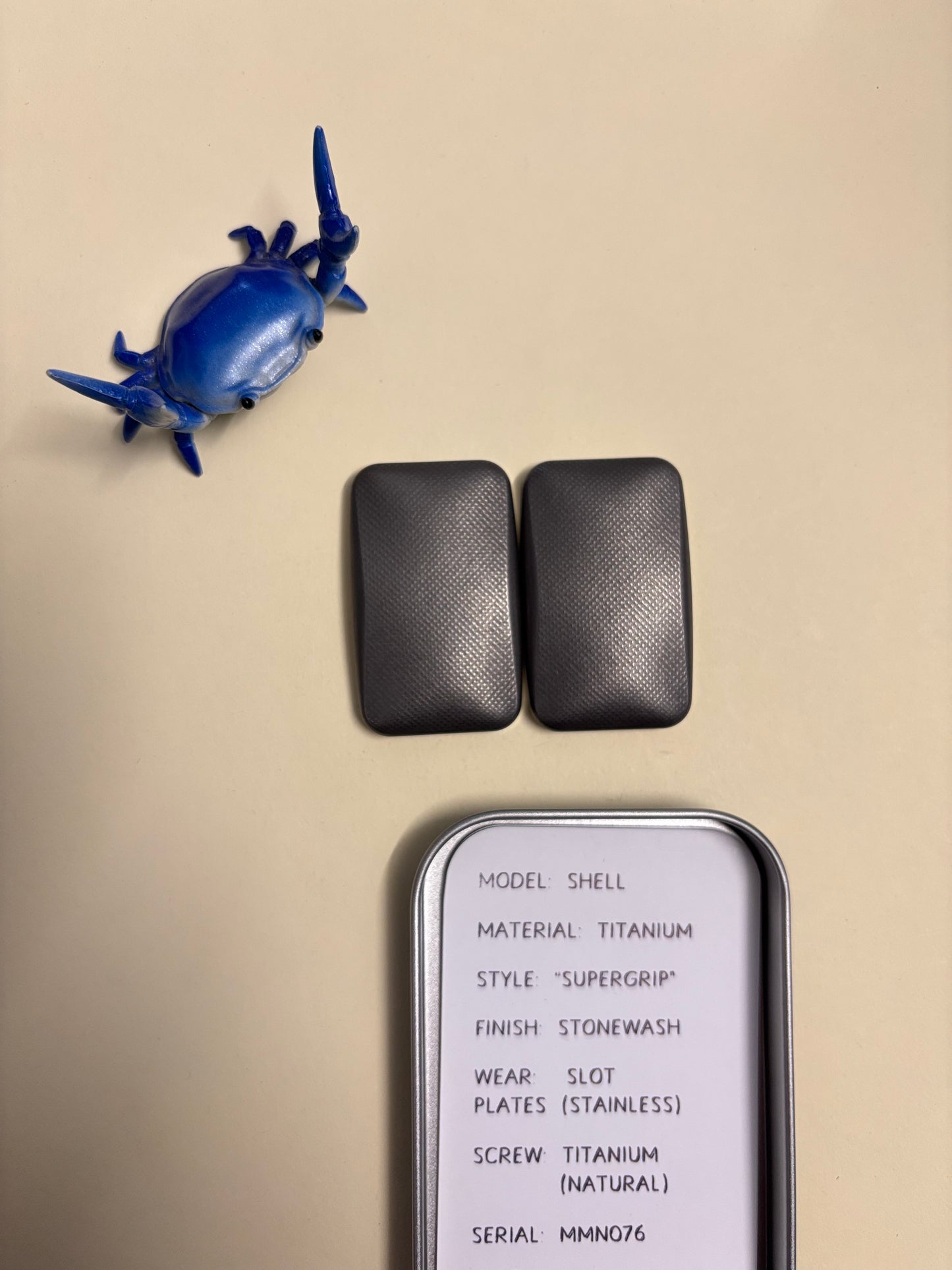 Magnus maglab Shell supergrip slider - Ti/SS - 3 click