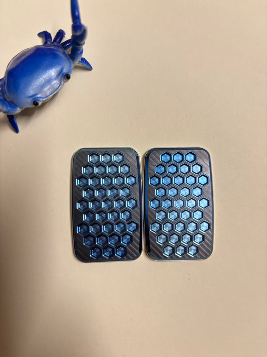 Magnus maglab plain jane Hex - zirc with SS plate - fidget toy
