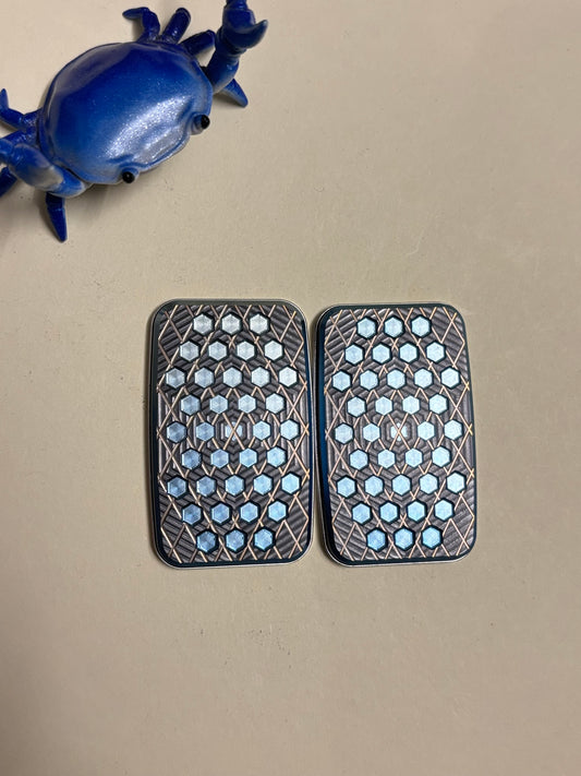 Magnus maglab plain jane Hex - zirc with SS plate - fidget toy