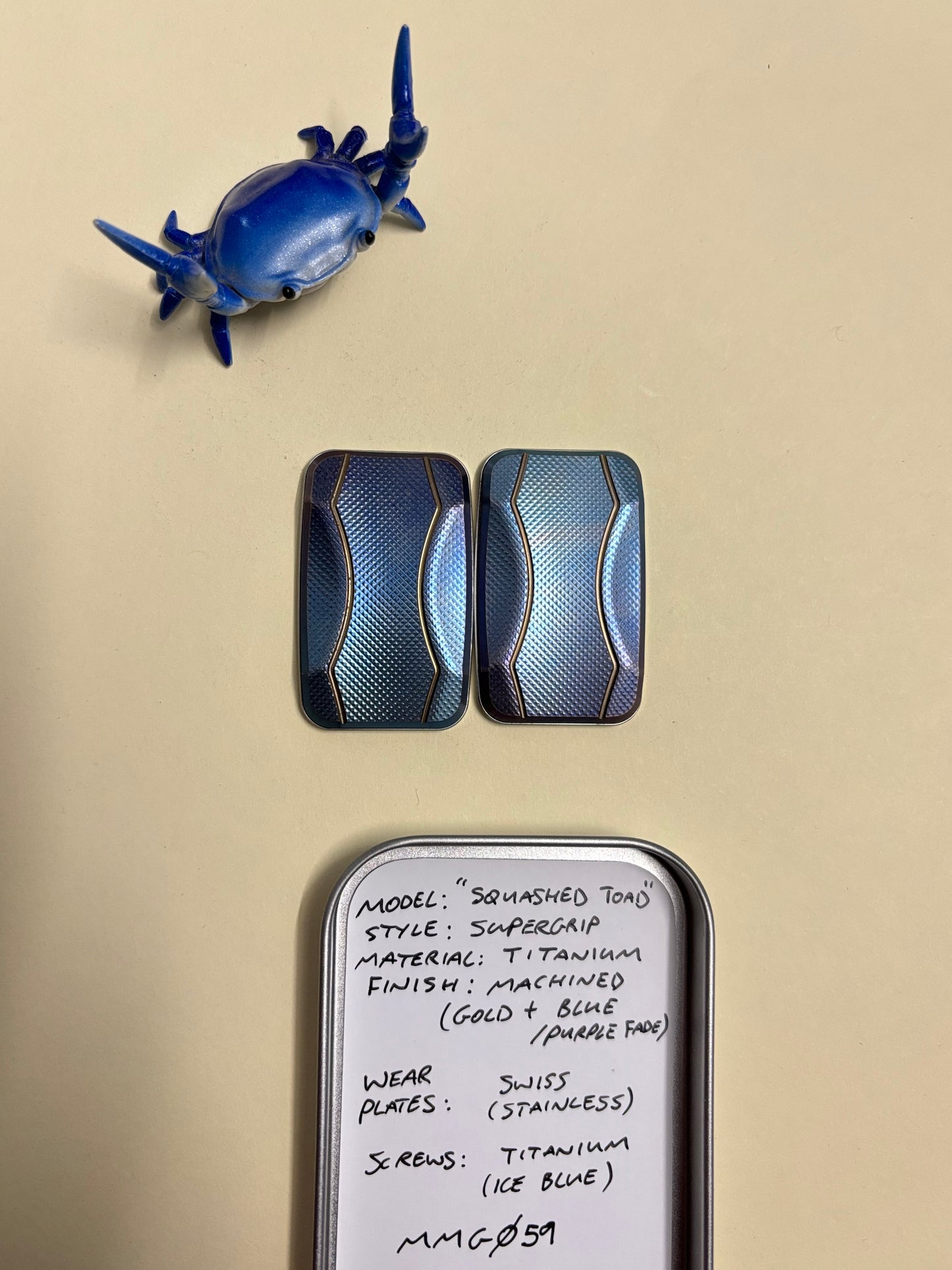 Magnus maglab squash toad supergrip - TI/ SS - 3 click