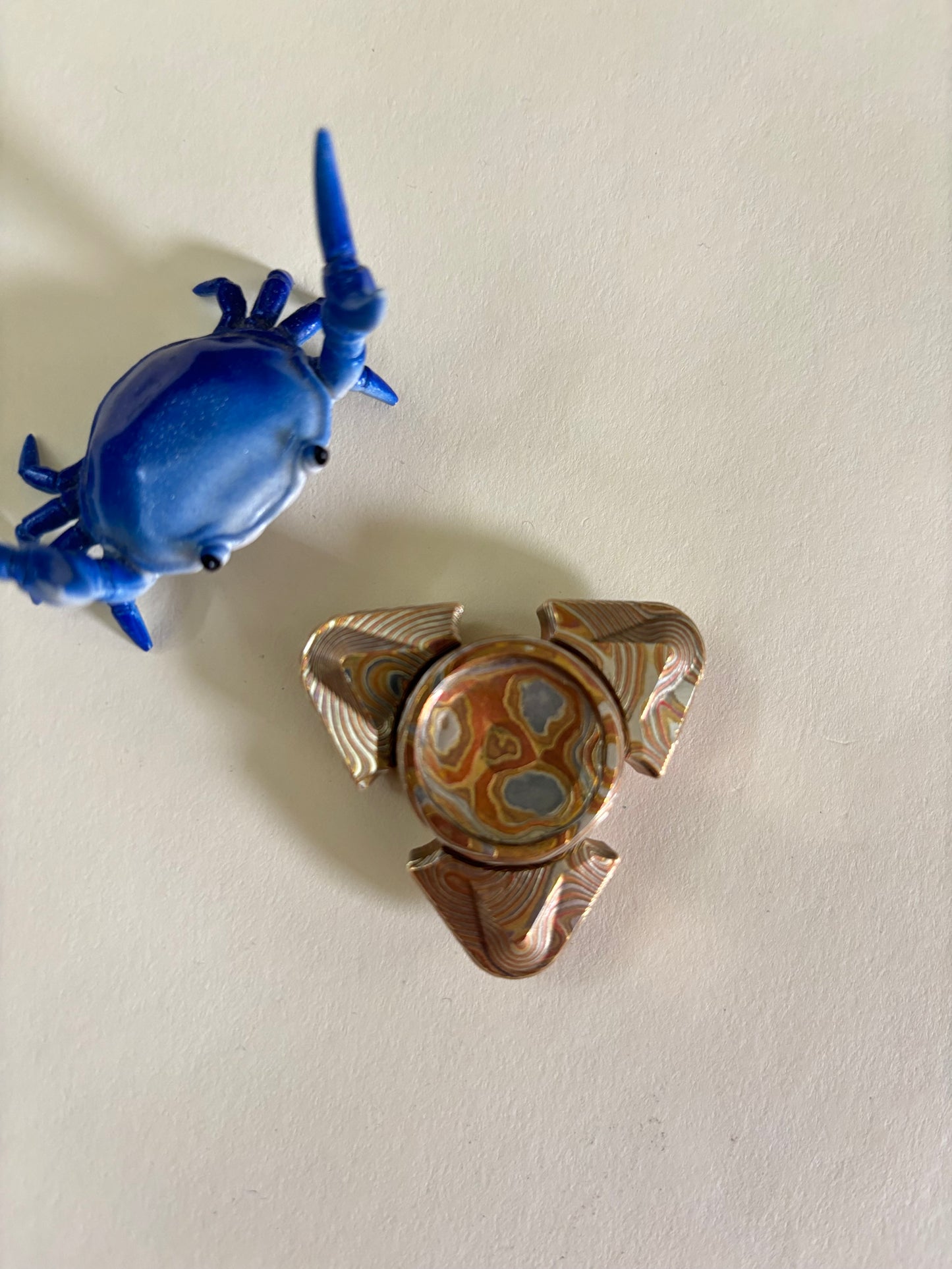 Njthandpower - Vader mokume spinner - fidget toy