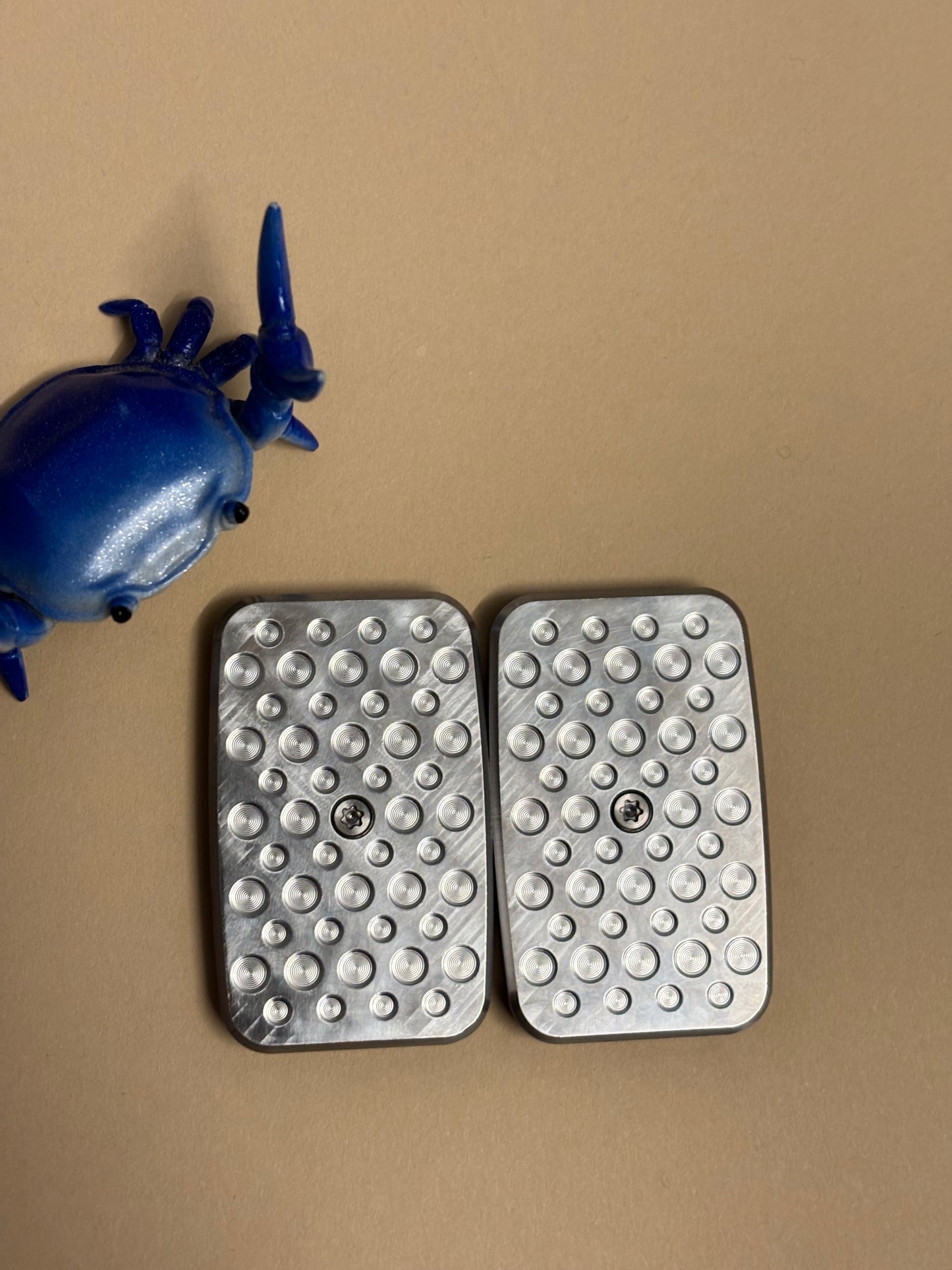 Magnus skelly hex squash toad - Zirc/SS- fidget toy