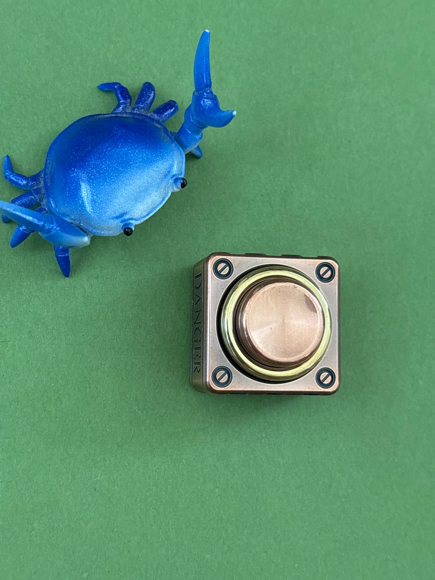 Danger fidget spinner / button - fidget spinner - fidget toy