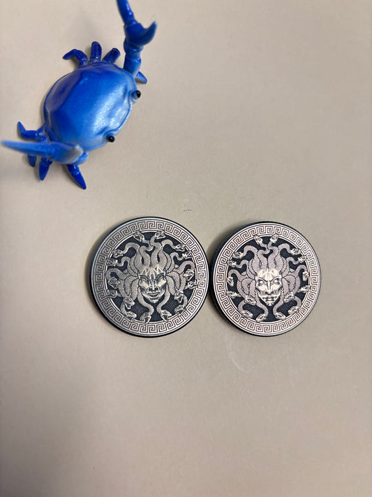 Compoform - gorgon / medusa - slider coin - fidget toy