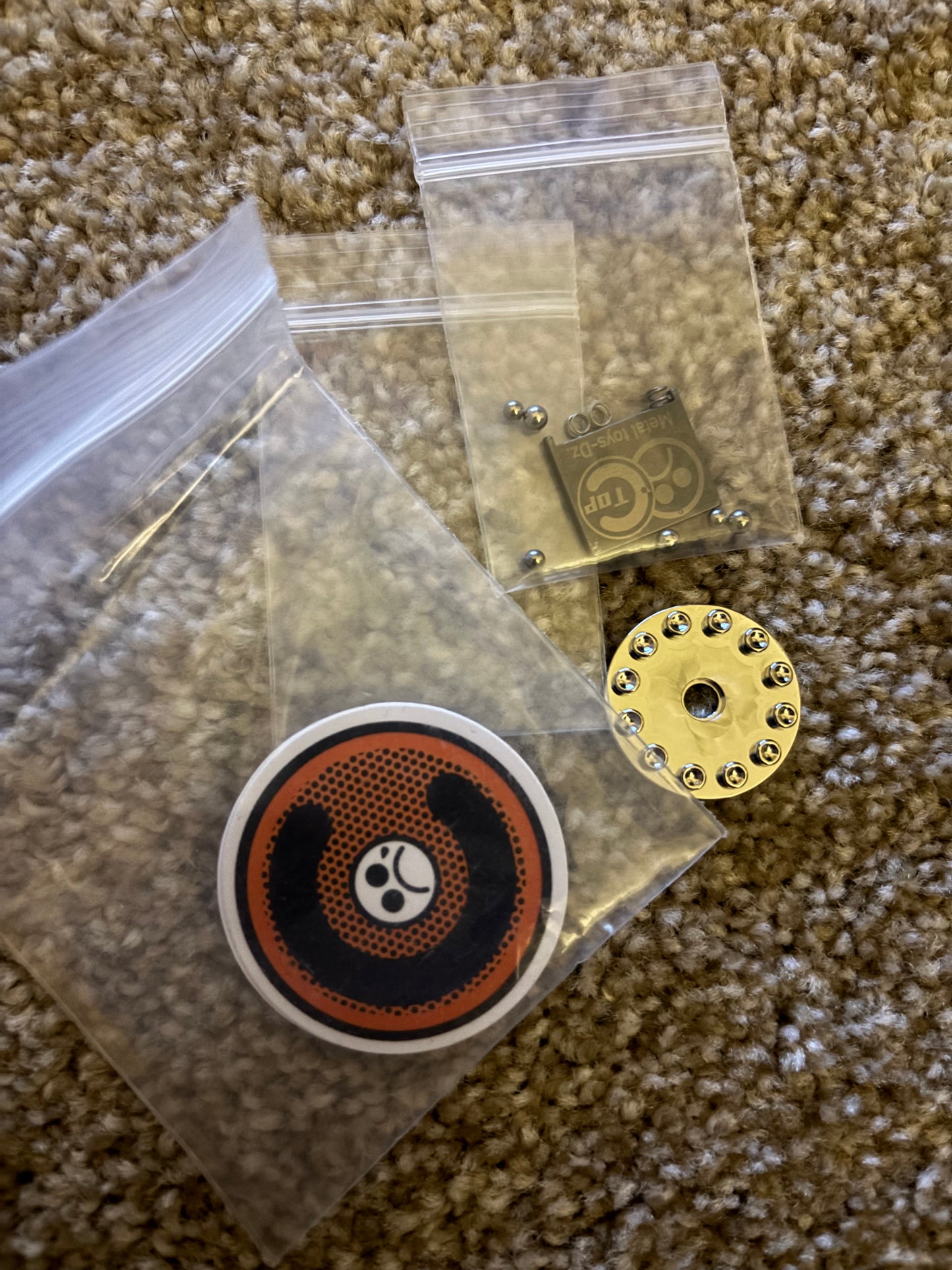 Topc zz plate SS - fidget toy