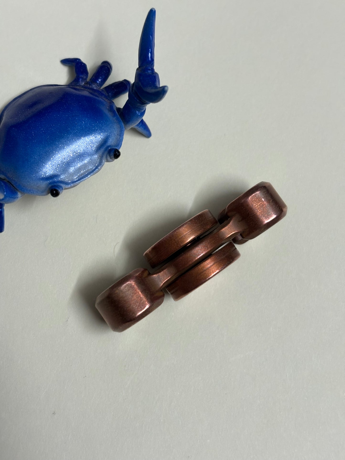 Grave raven - copper - fidget spinner  - fidget toy