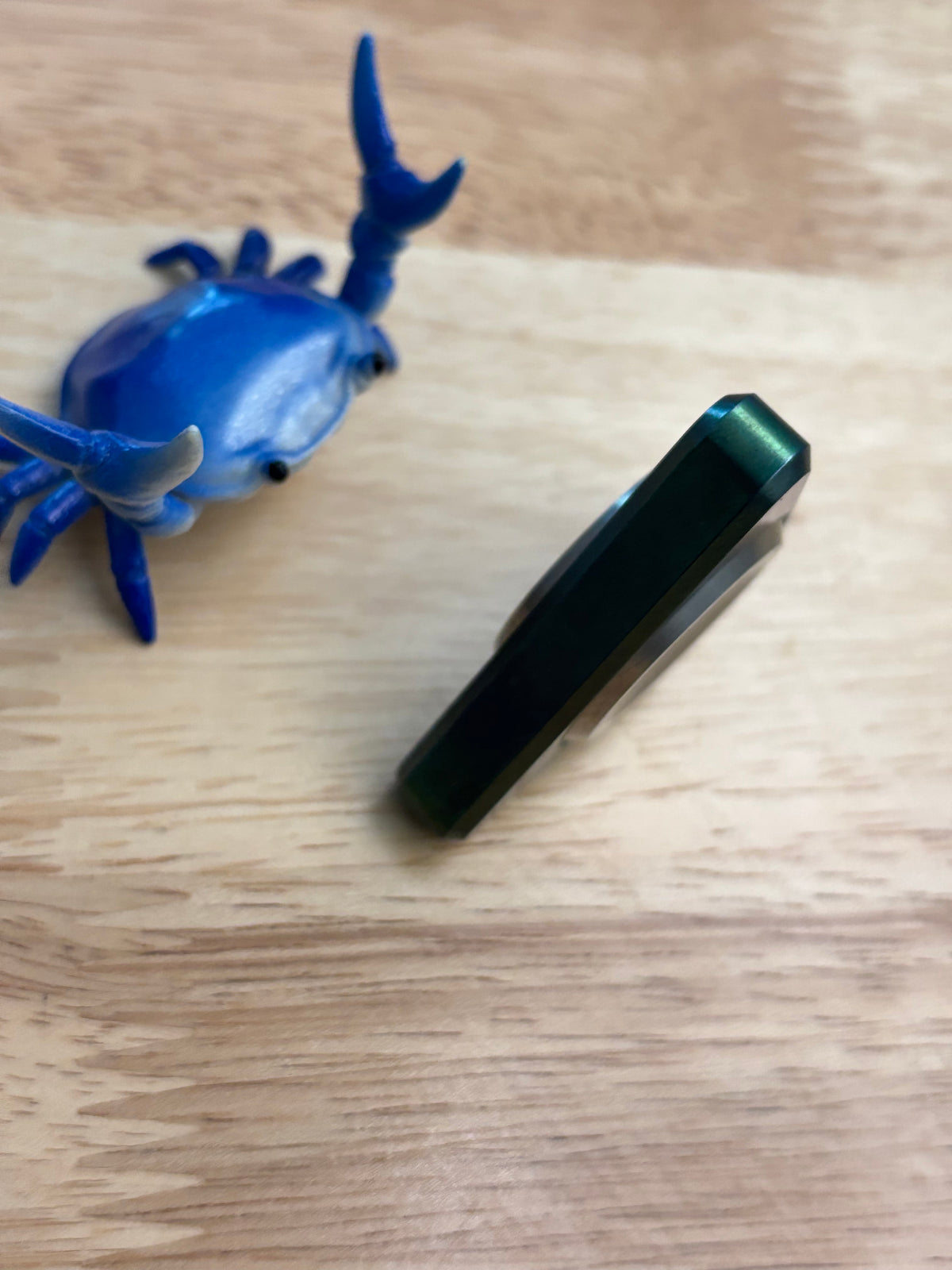Twoedc - Big triangle - tungsten - Fidget spinner