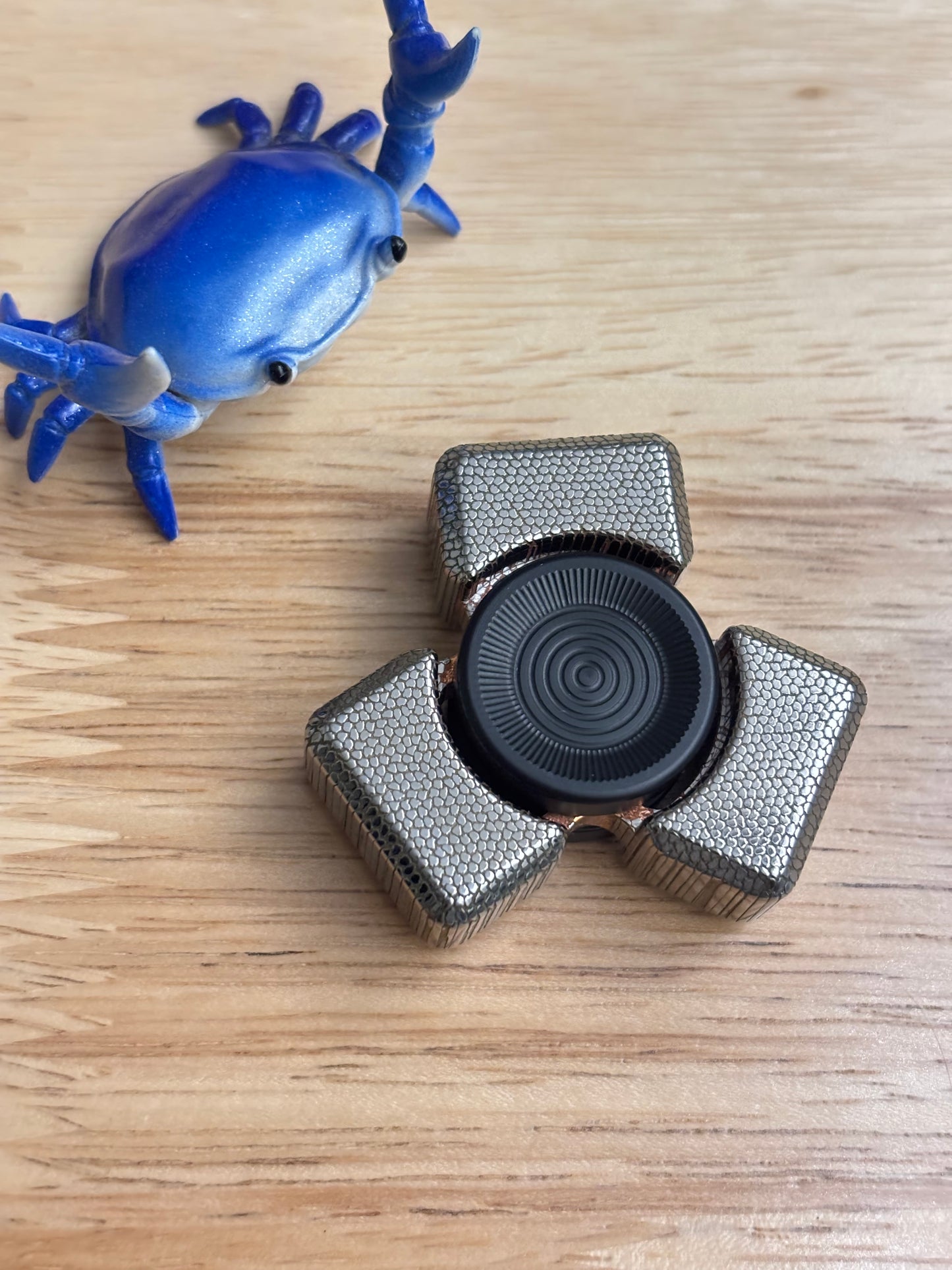 KAP - collision mini - SC super conductor with ultem button  - fidget spinner - fidget toy