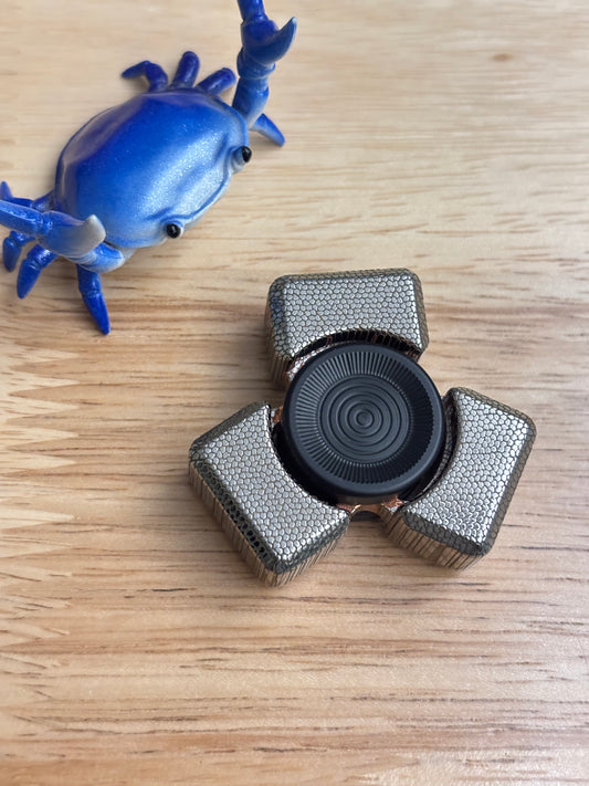 KAP - collision mini - SC super conductor with ultem button  - fidget spinner - fidget toy