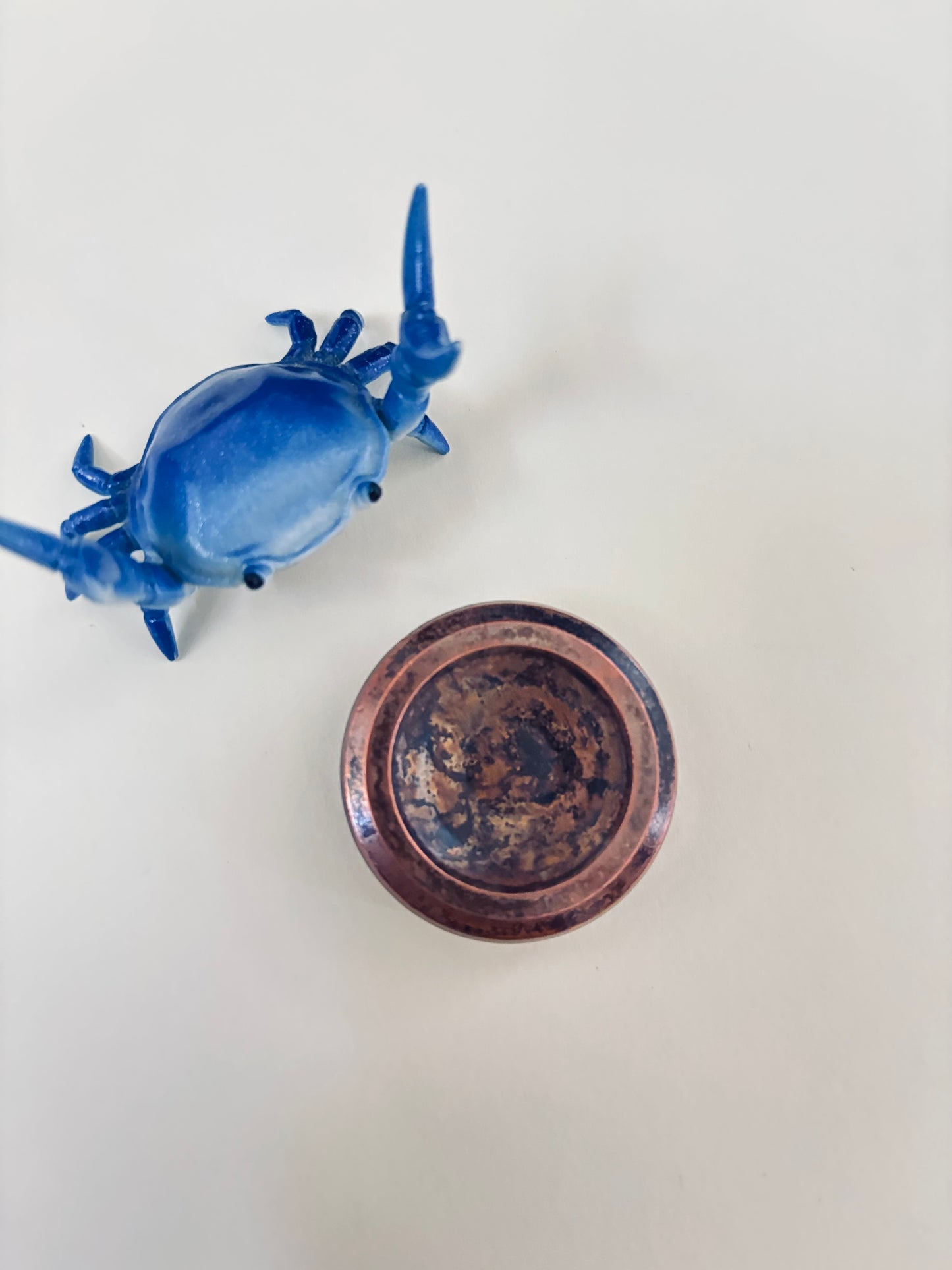 njthandpower NJT - antique copper Ulte haptic coin - fidget toy