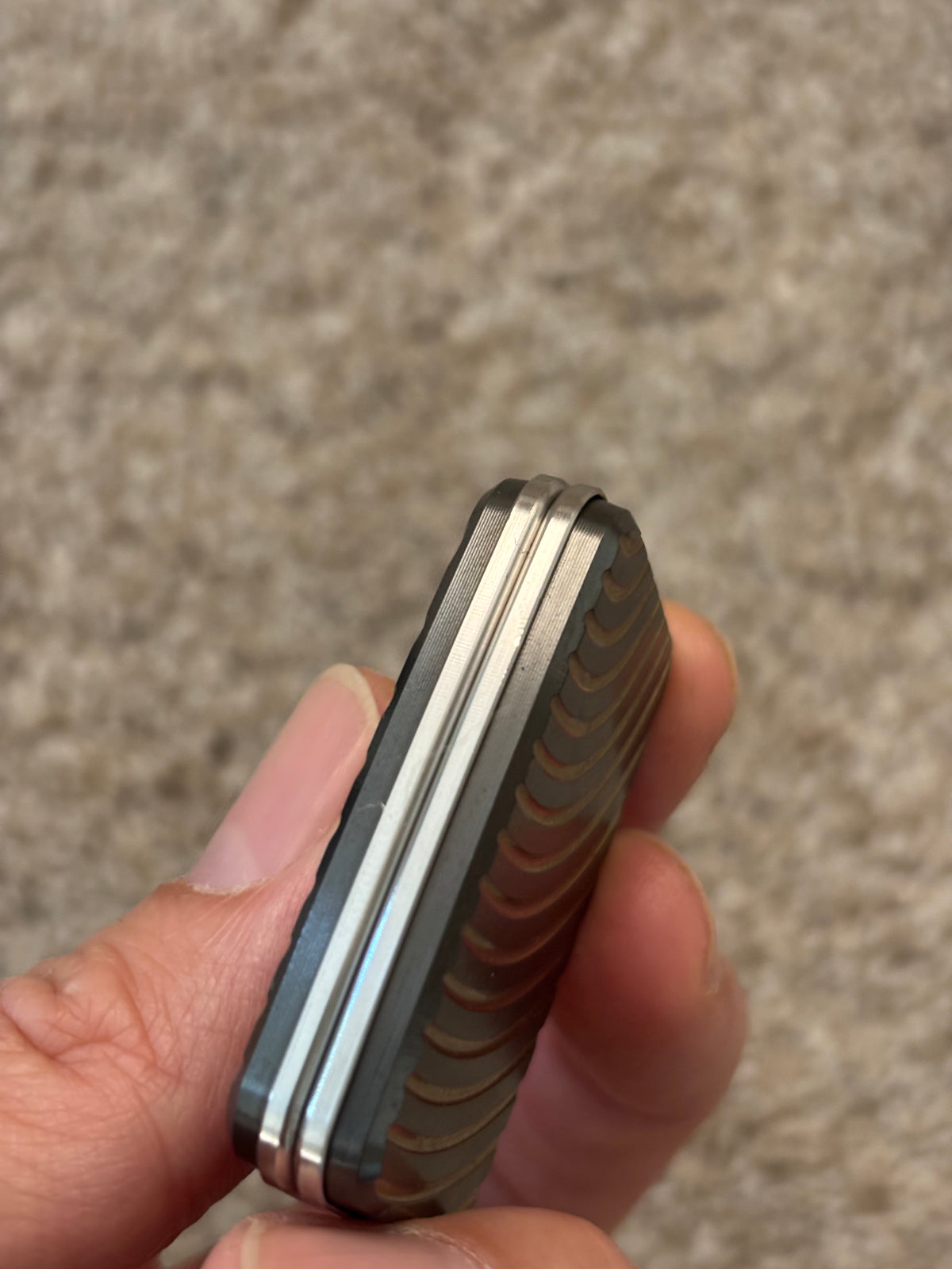 Magnus maglab plain jane interference - zirc with SS plate - fidget toy
