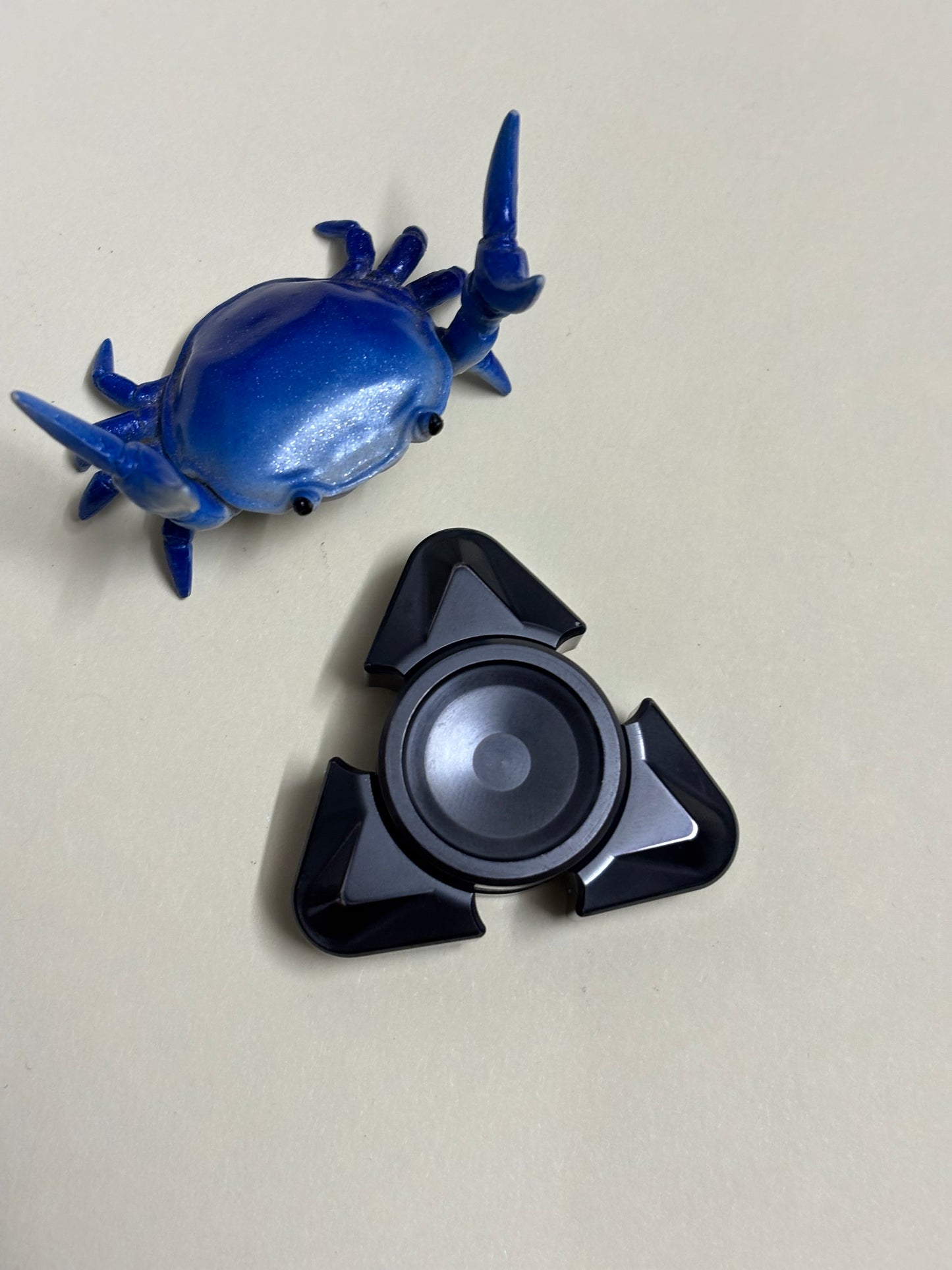 Njthandpower - Vader W (blackened tungsten) spinner - fidget toy