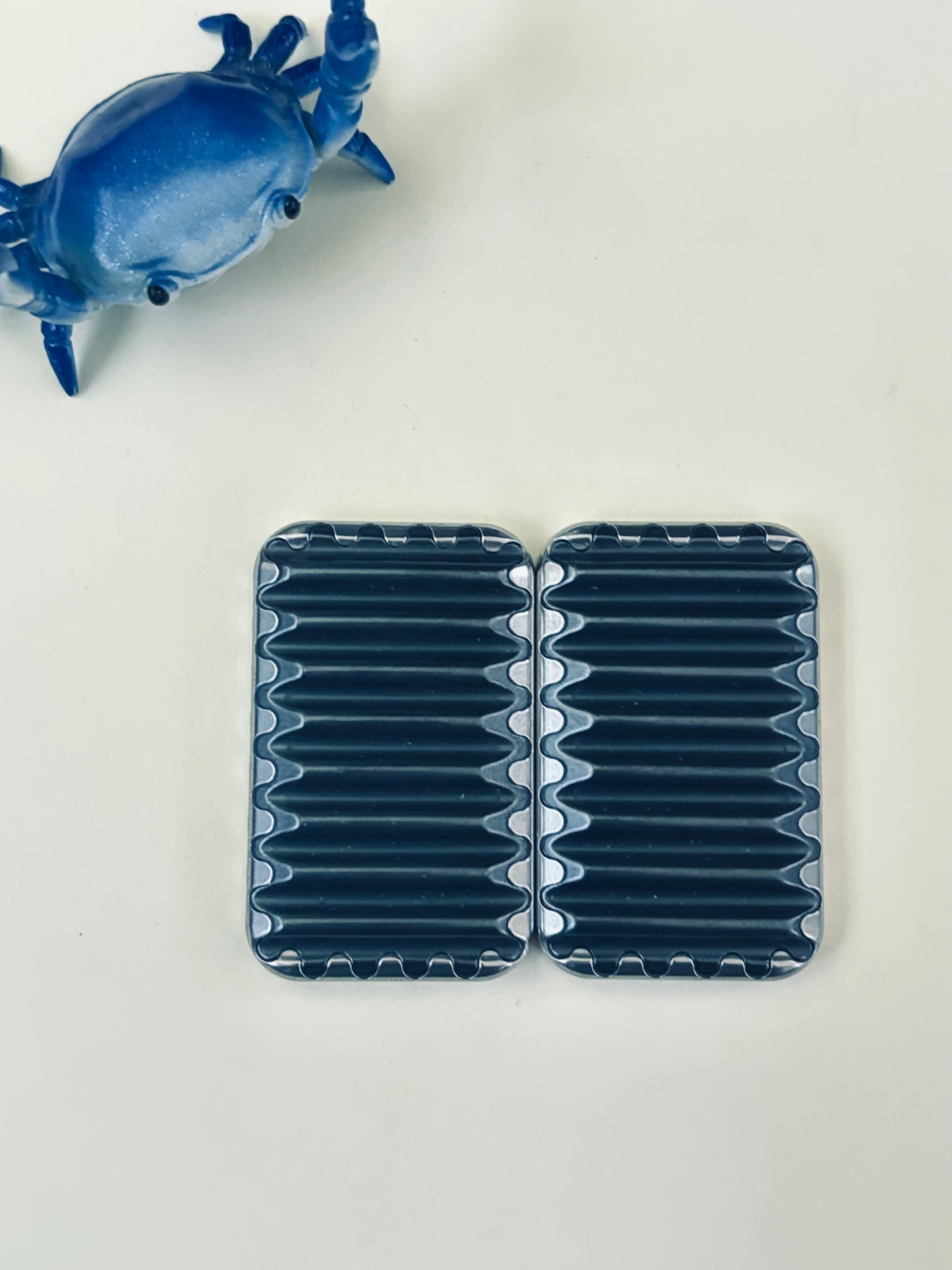 Magnus Crinkle TI/zirc slider with SS plates