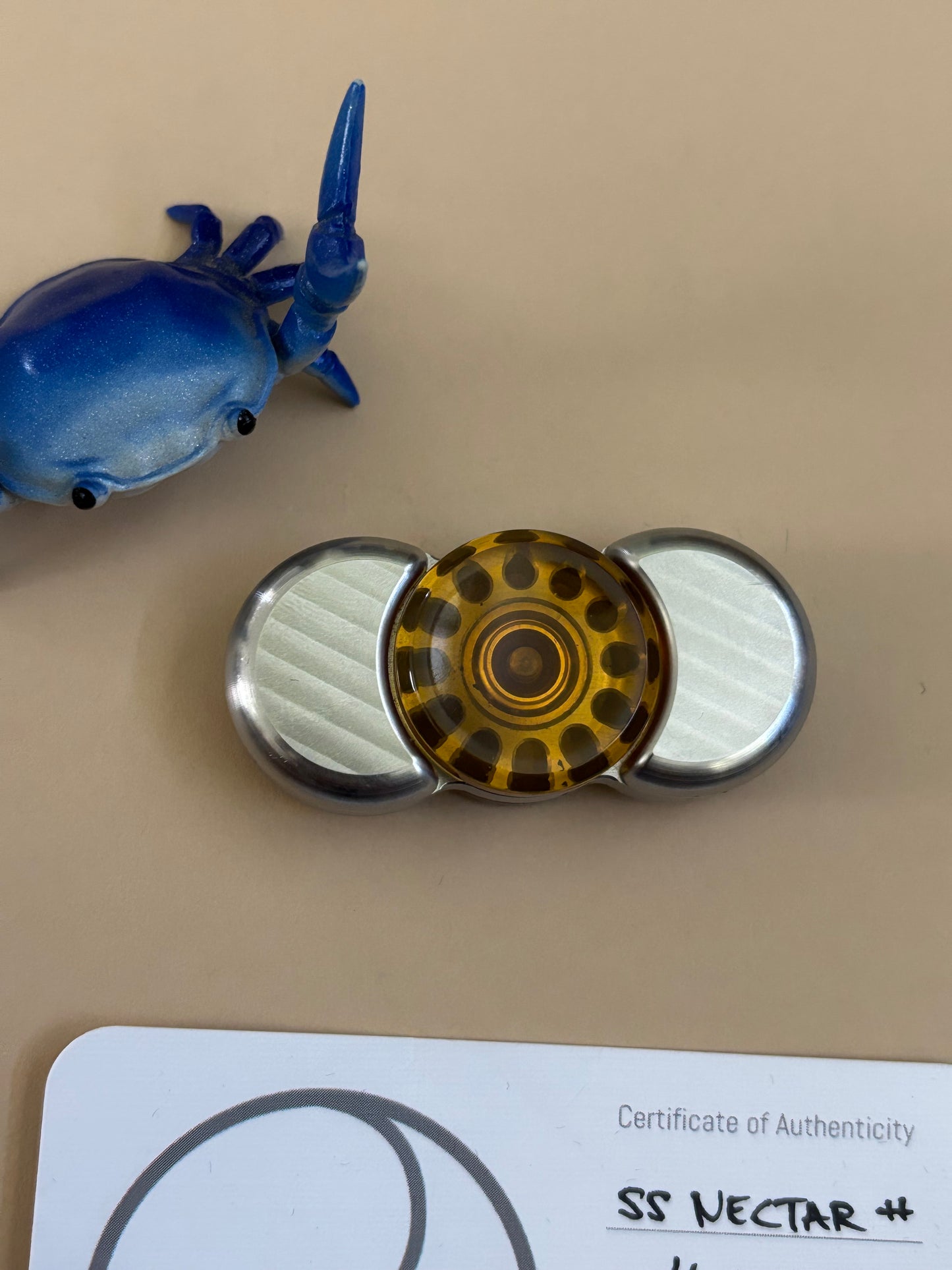 Twoedc - nectar++ stainless steel - Fidget spinner