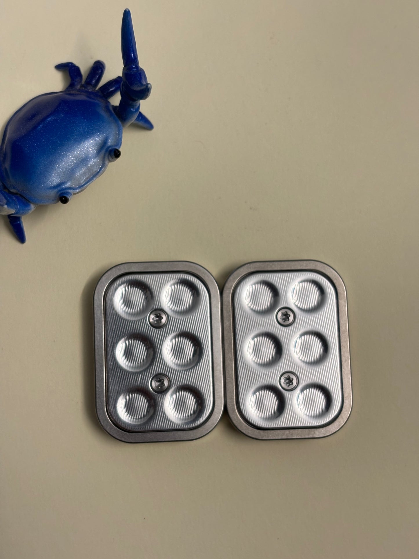 Magnus titanium toad - 2 click slider with SS plates
