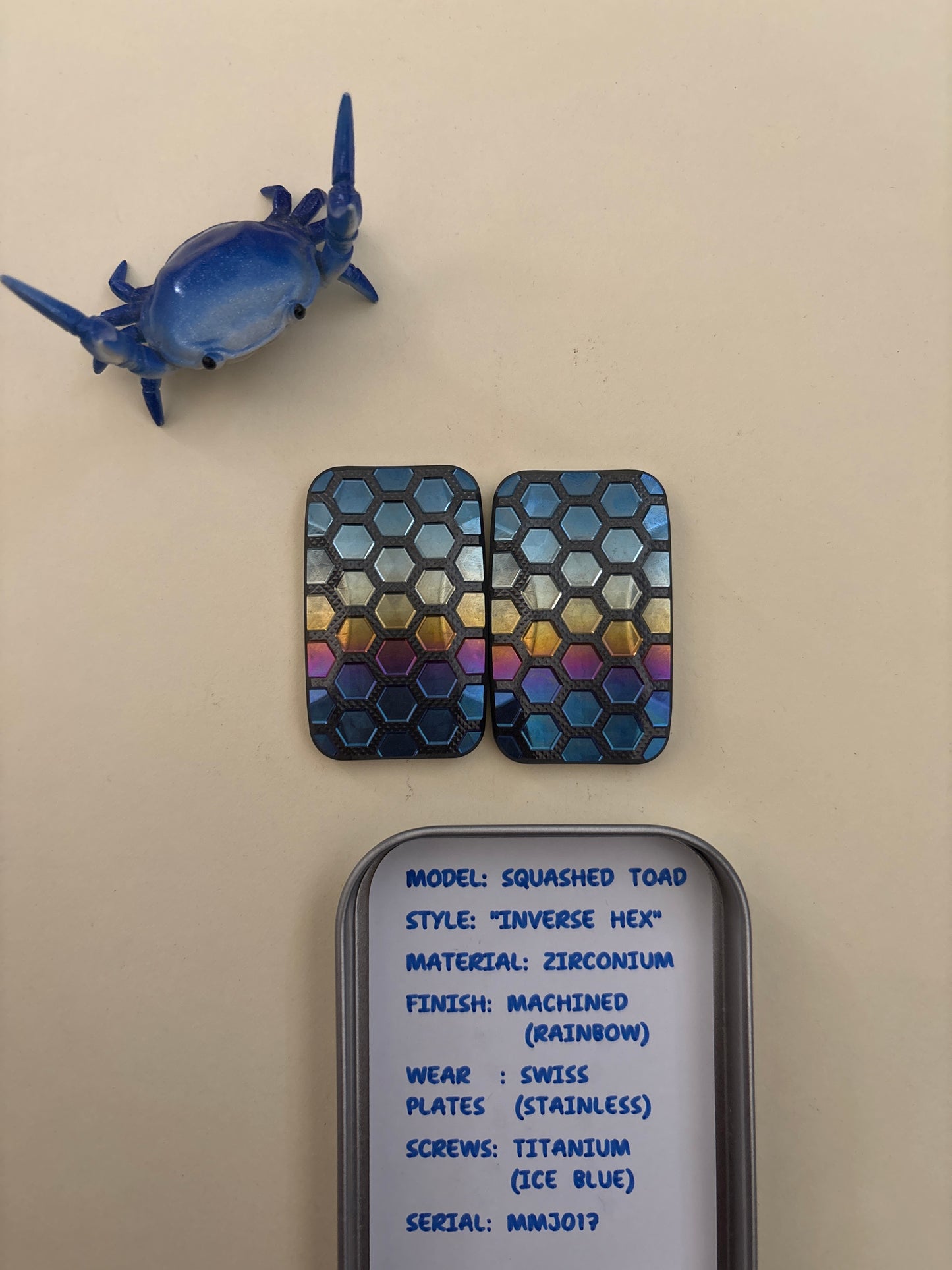 Magnus maglab squash toad inverse hex - zirc/ SS - 3 click