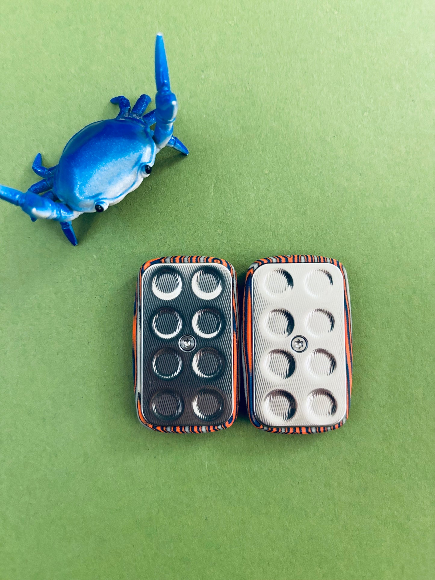 Magnus crazy fiber - arc mini frag slider - with SS plate - fidget toy