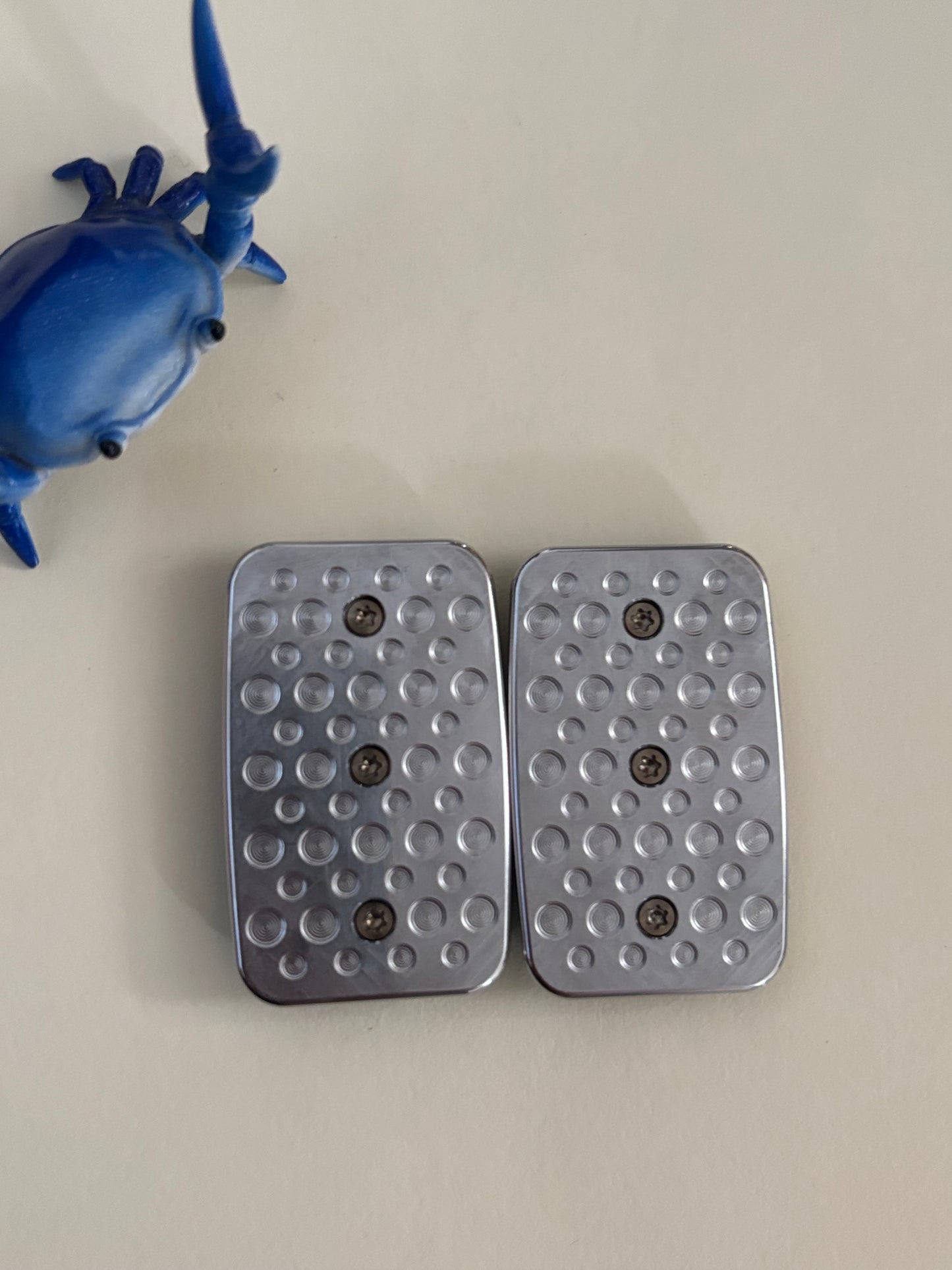 Magnus maglab squash toad - zirc with SS plate - fidget toy