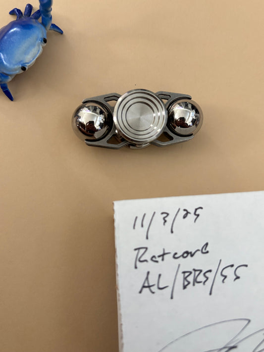 Moduswork Retcore - Al/BRS/SS spinner - fidget toy