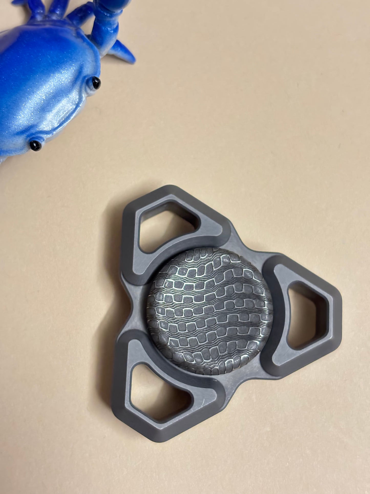 FTO Skelly sanitarium mini 2.0  - TI - fidget spinner - fidget toy