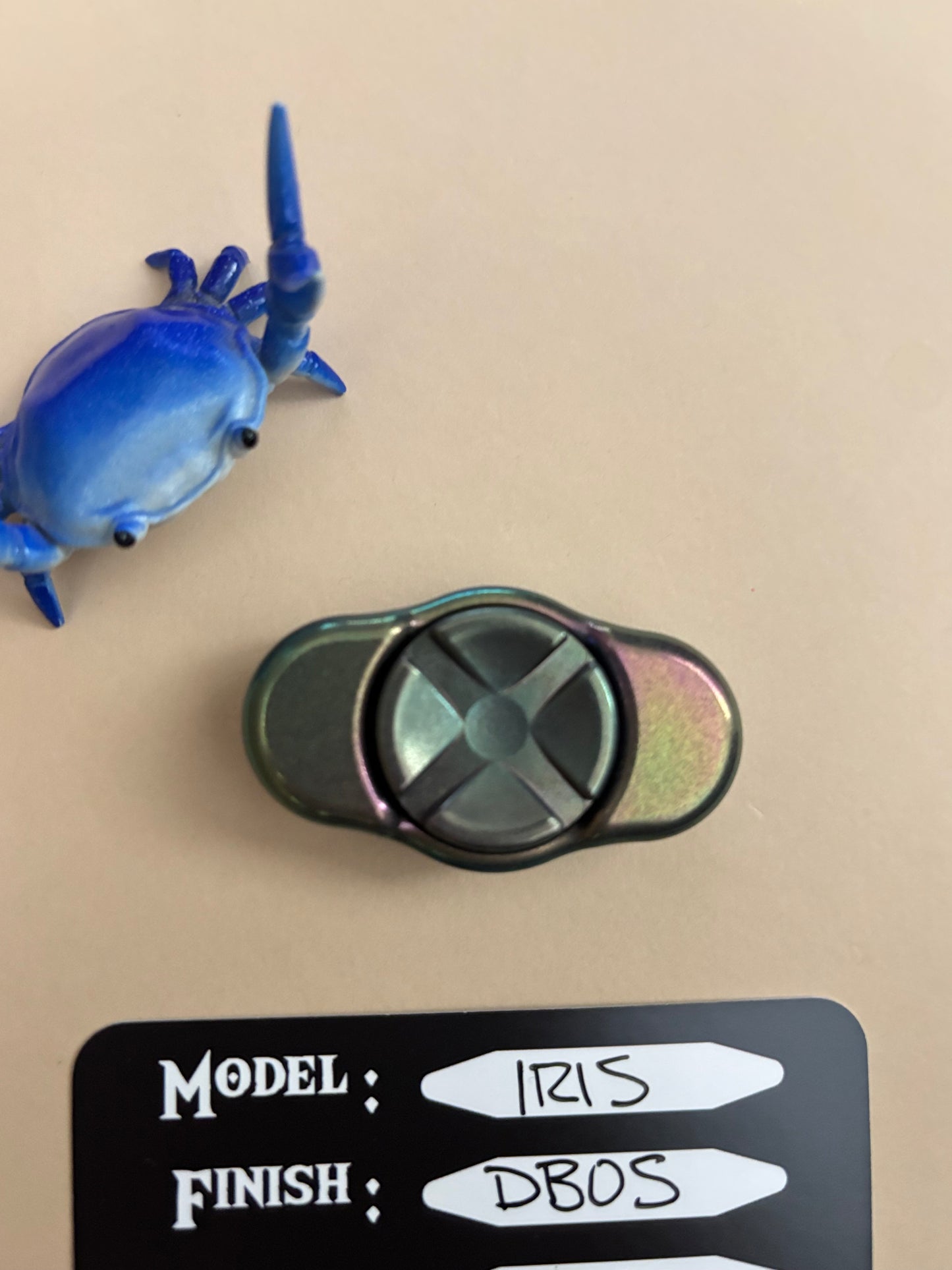 Dune EDC Iris zirc spinner  -  fidget toy