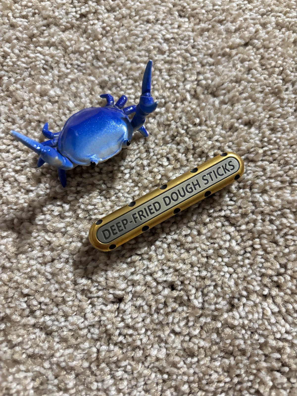 Topd slider - brass - fidget toy