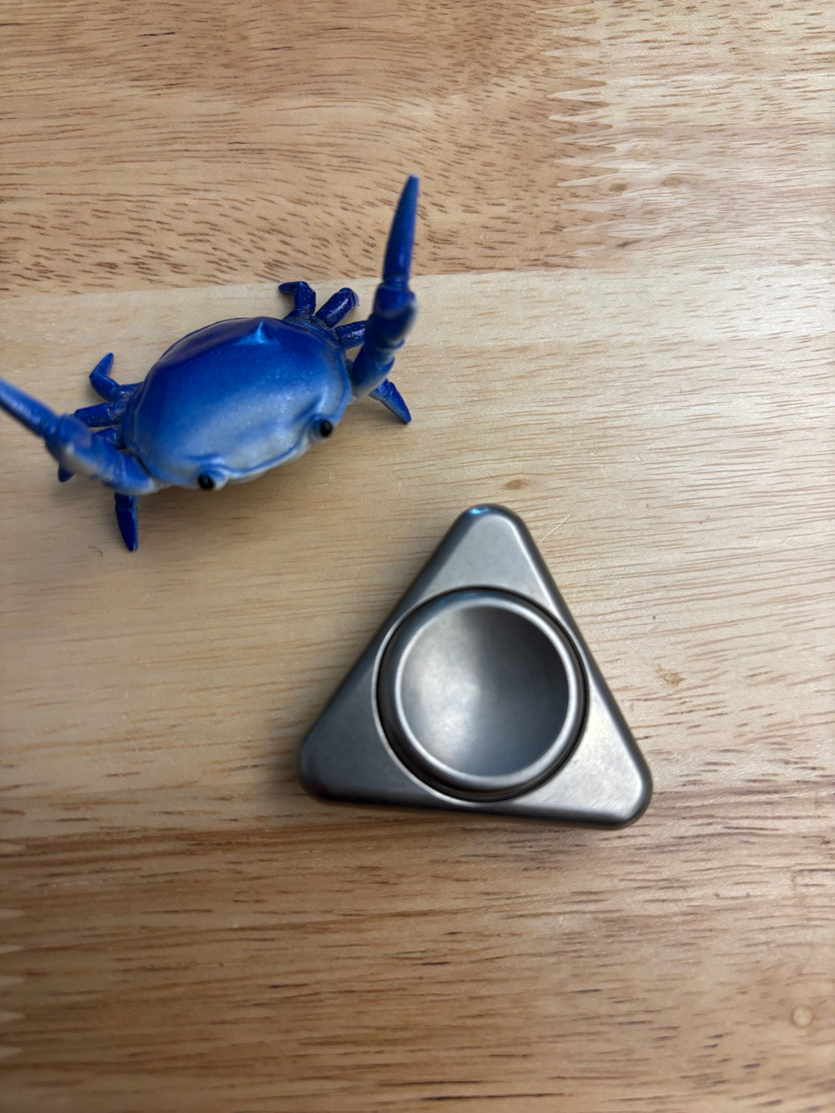 Twoedc - soft triangle - tungsten - Fidget spinner