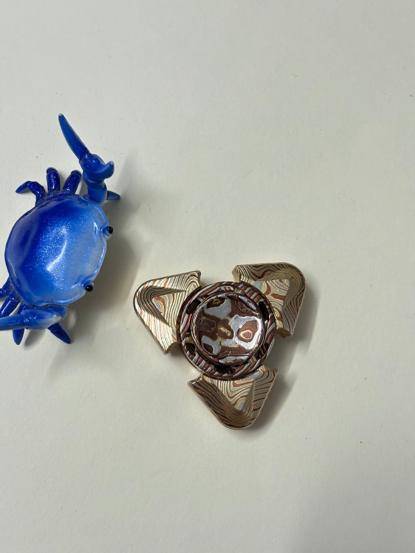 Njthandpower - Vader mokume spinner - fidget toy