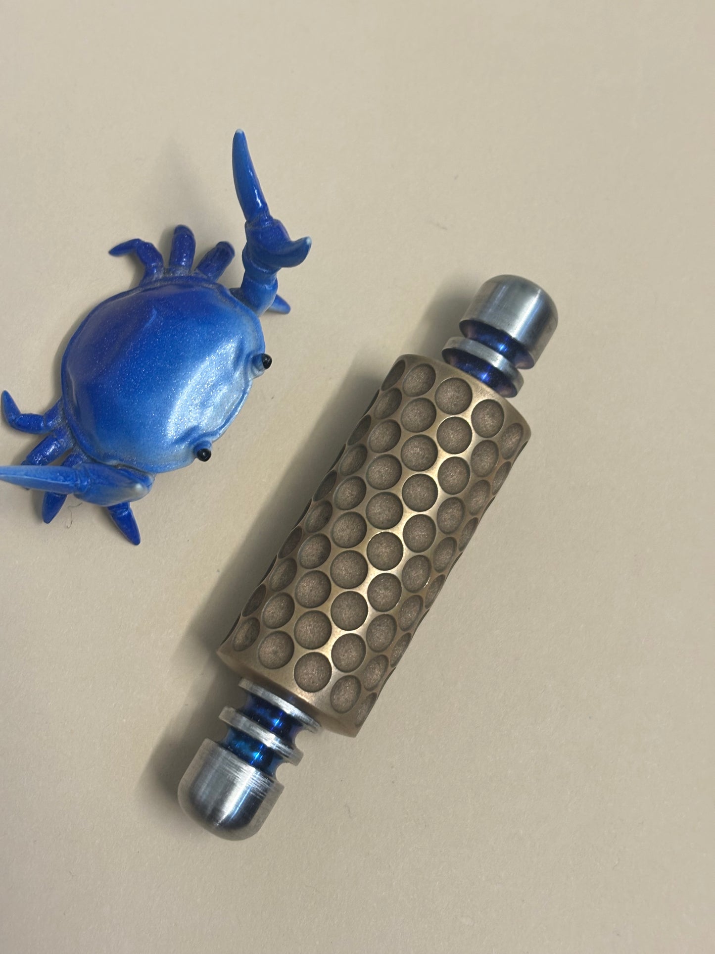 Edge industries - Clicky - TI/bronze fidget toy