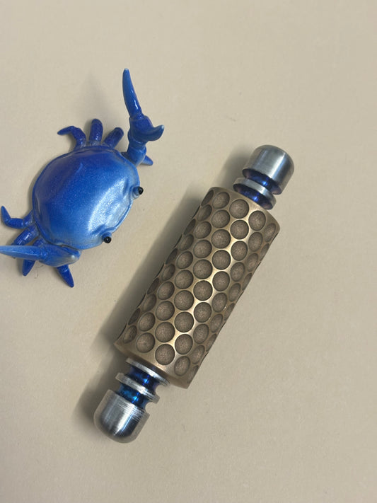 Edge industries - Clicky - TI/bronze fidget toy