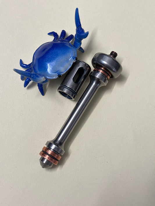 Lautie x-bone connection rod SS/copper - fidget spinner - fidget toy