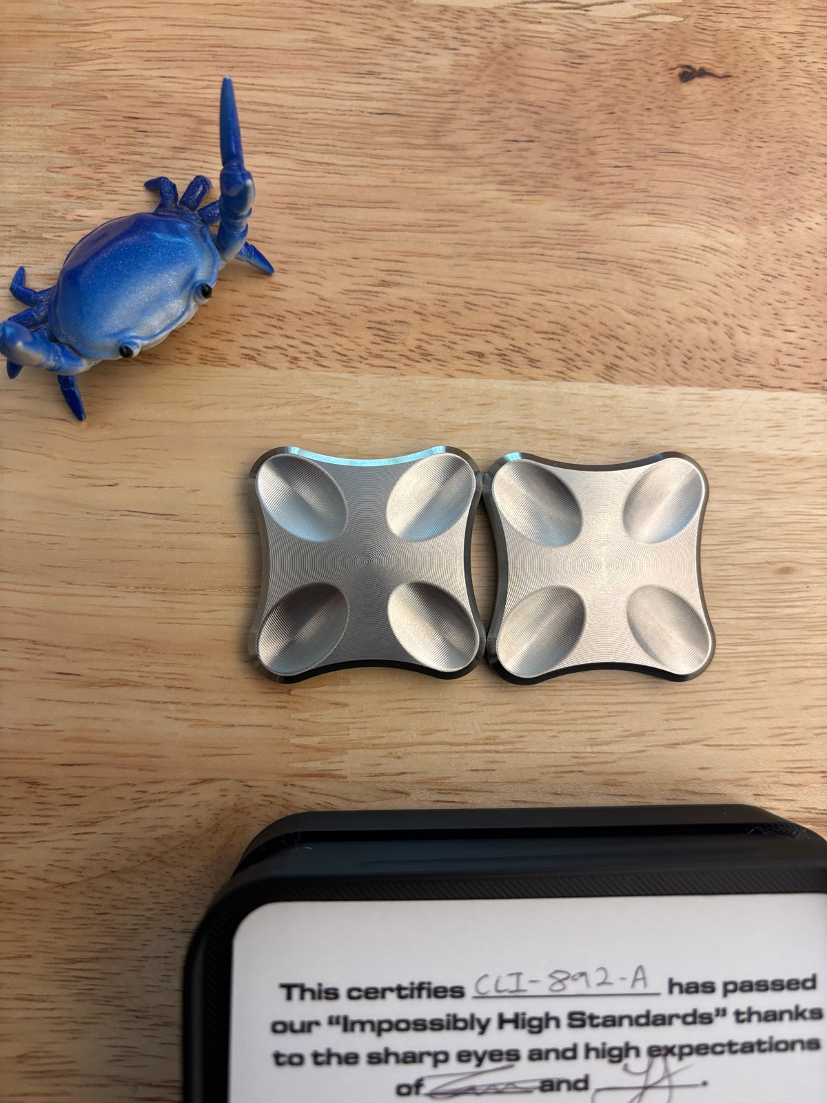 Magnus Quad - TI/Zirc - fidget toy