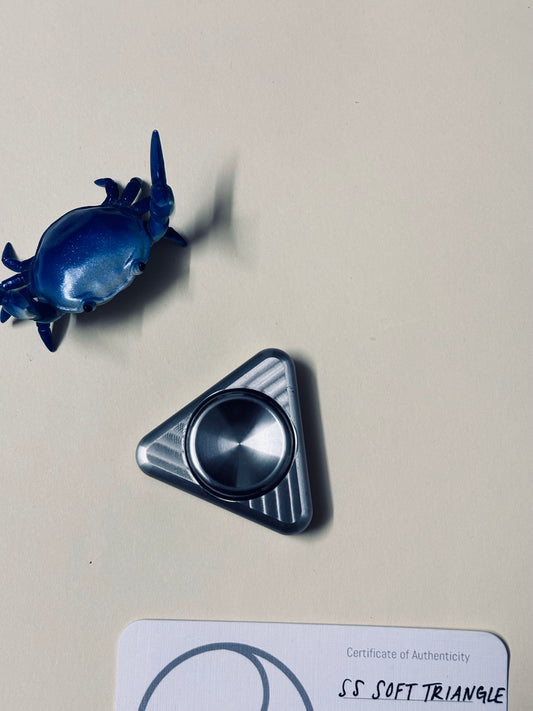 Twoedc - soft triangle - SS - Fidget spinner