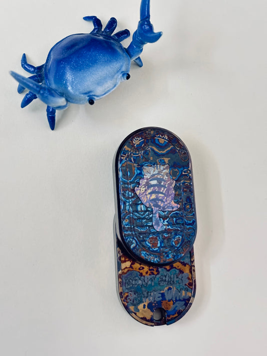 FZ F2 Cat slider - mechanical zircuti slider - fidget slider