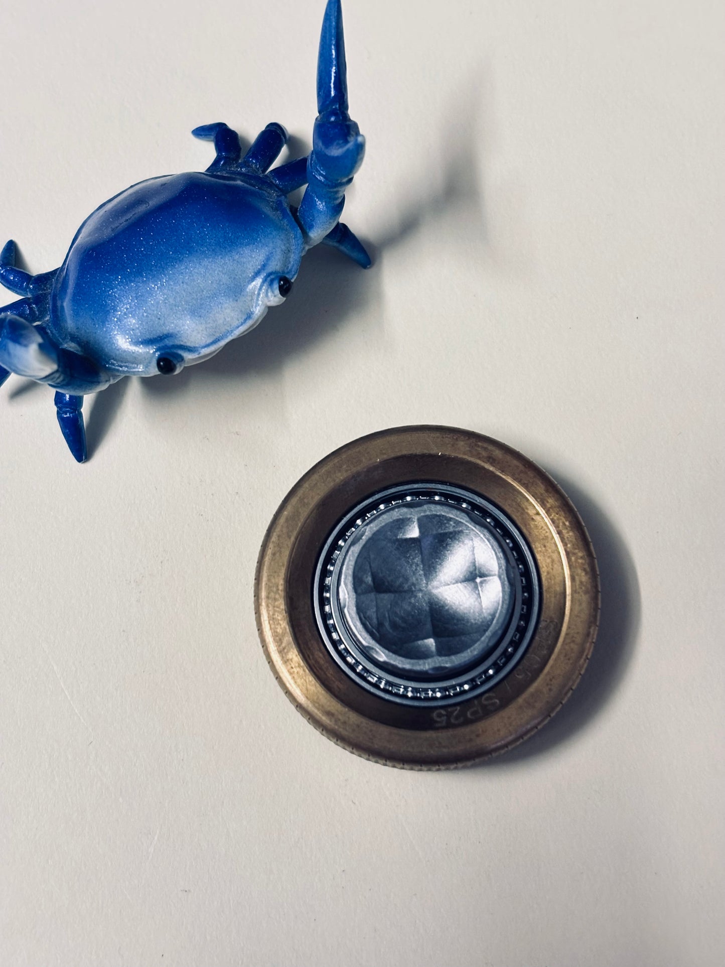 Premium Loophole spinner - Brass/SS - fidget spinner - fidget toy