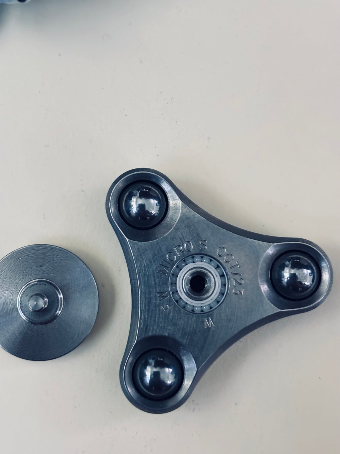 Focuswork micro axis s - tungsten - fidget spinner - Fidget toy