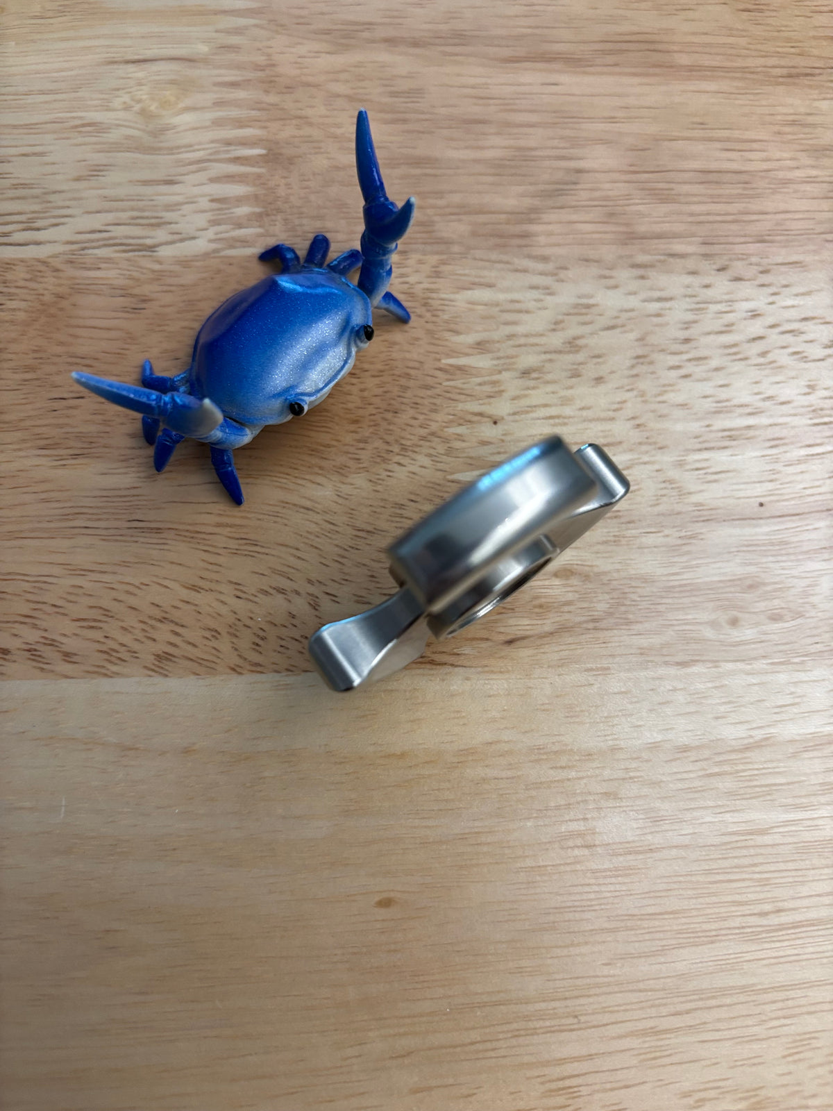Rotablade - tri stubby - SS - fidget spinner - fidget toy