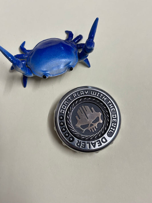 Lautie mini Dealer spinner coin in SS- fidget toy