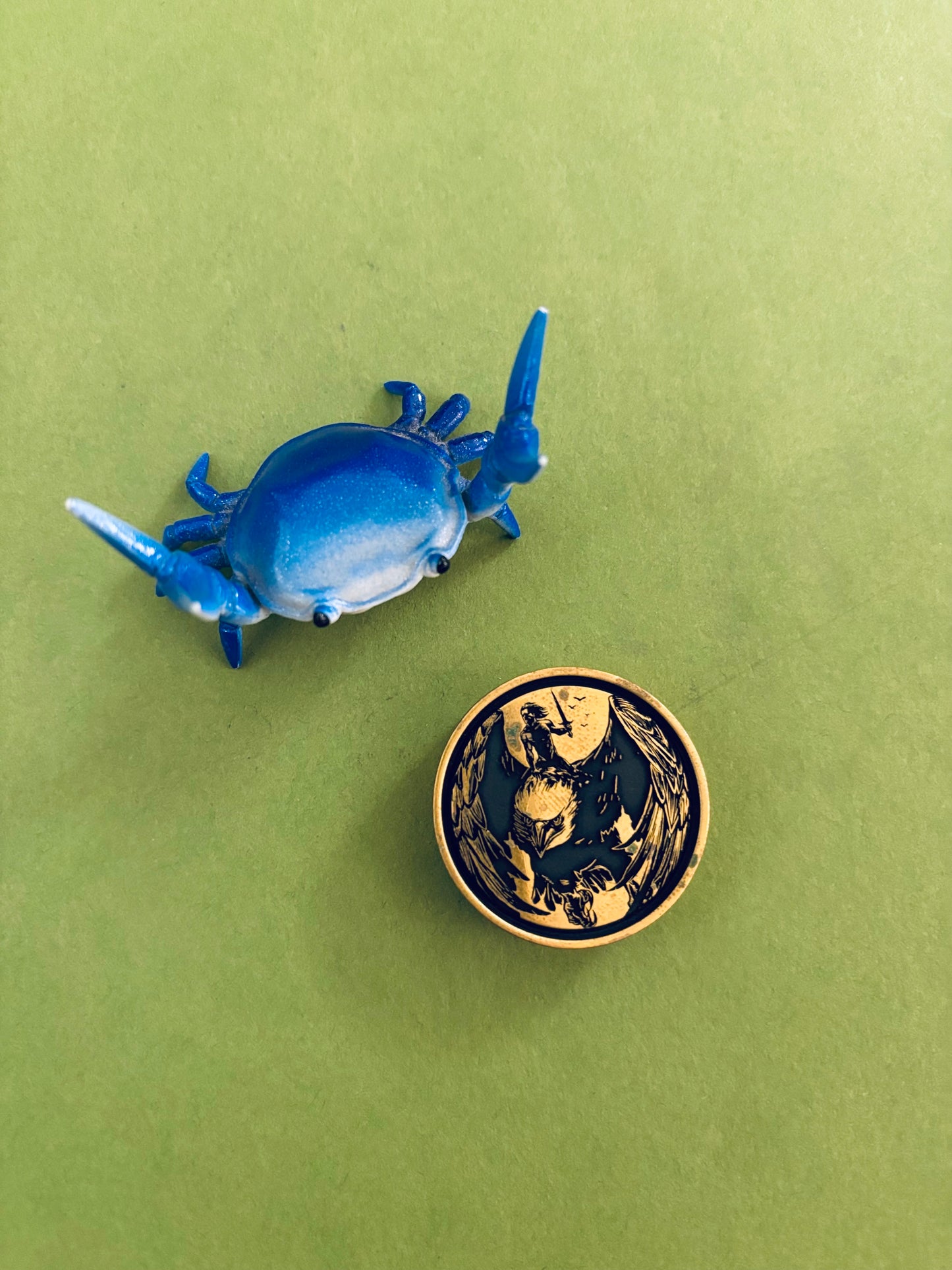 Umburry - bronze midsize - haptic coin - fidget toy