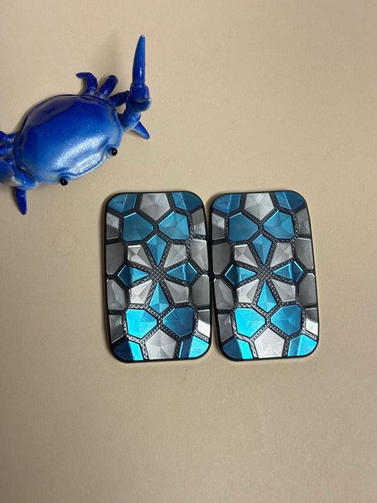 Magnus maglab squash toad inverse mandala - zirc/ SS - 3 click