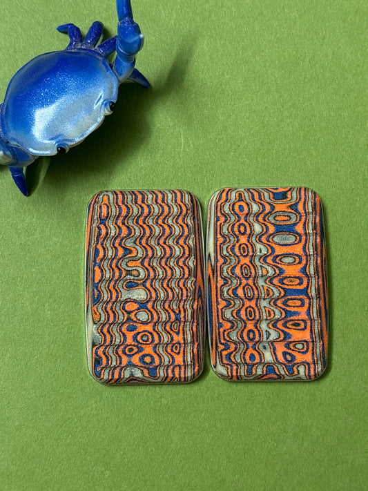 Magnus maglab Rib  - crazy fiber with SS plate - fidget toy