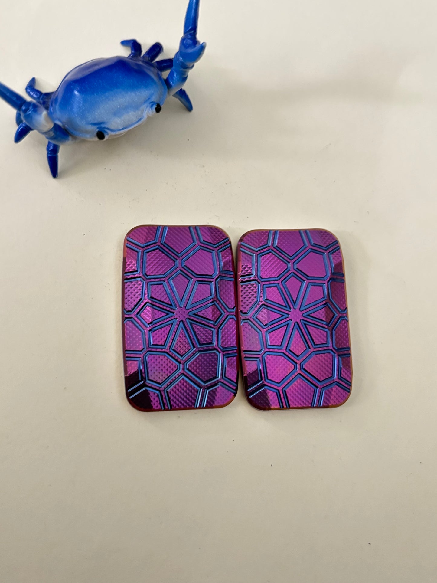 Magnus maglab squash toad mandala - zirc/ SS - 3 click