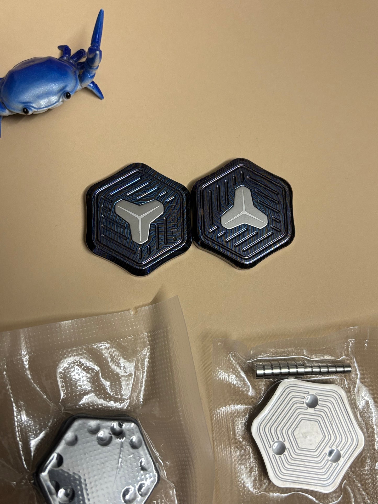 GD EDC gladiator - mokuti - slider - haptic fidget toy