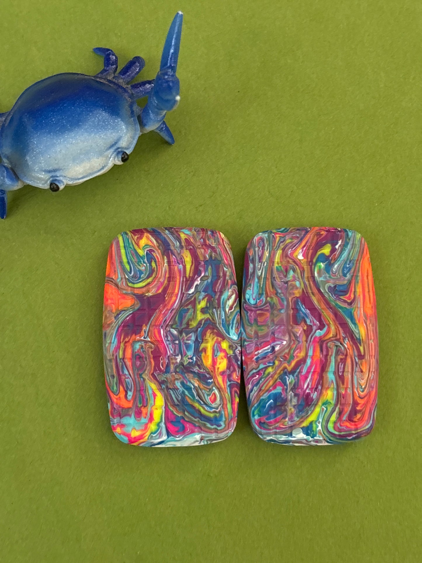 Magnus maglab arc  - Resin with SS plate - fidget toy