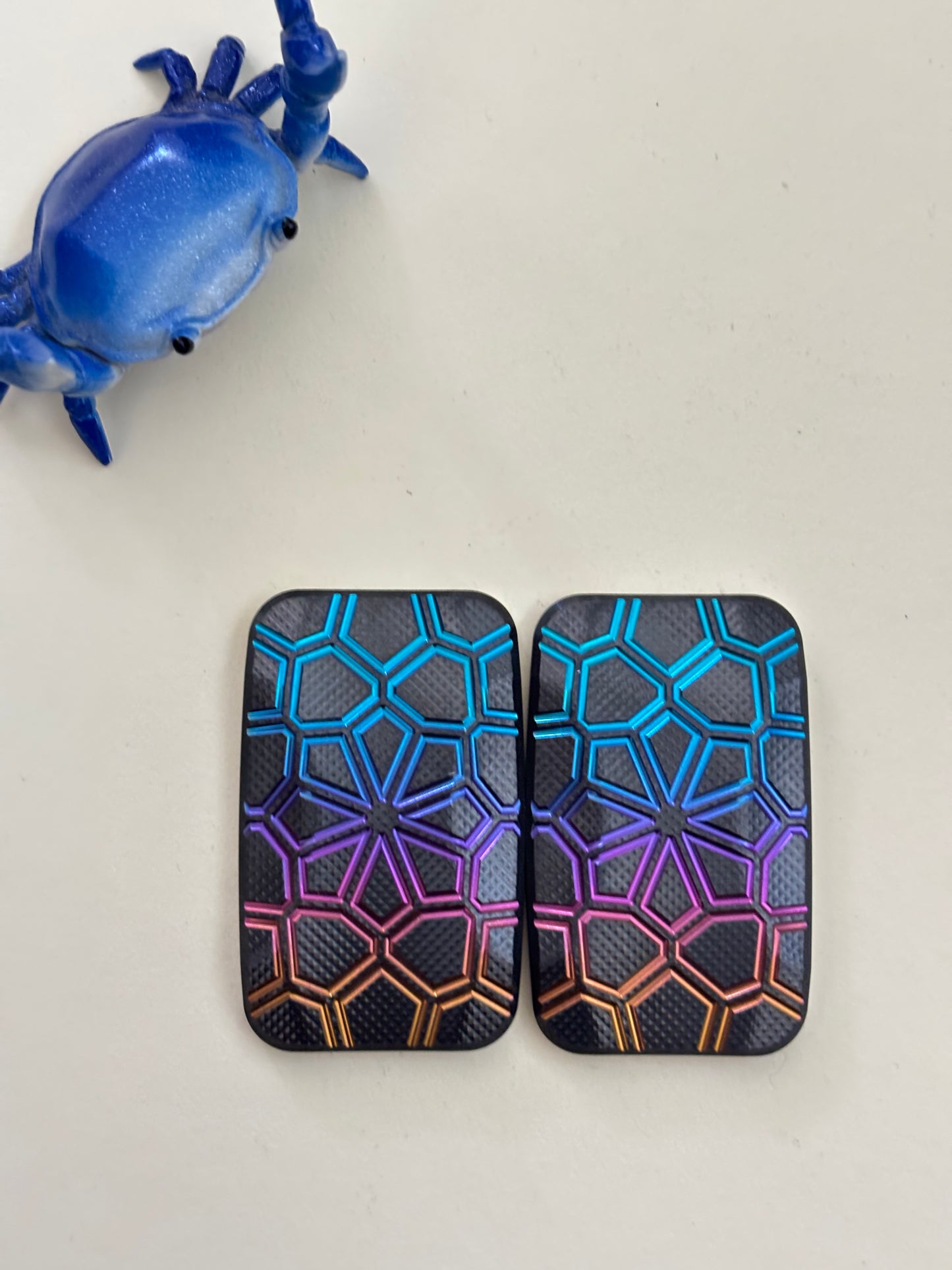 Magnus maglab squash toad mandala - zirc/ SS - 3 click