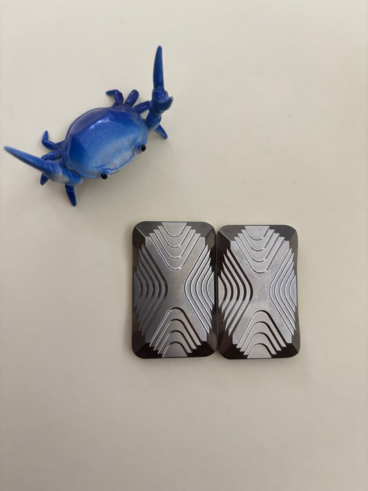 Magnus Titanium ridge slider with teflon plates