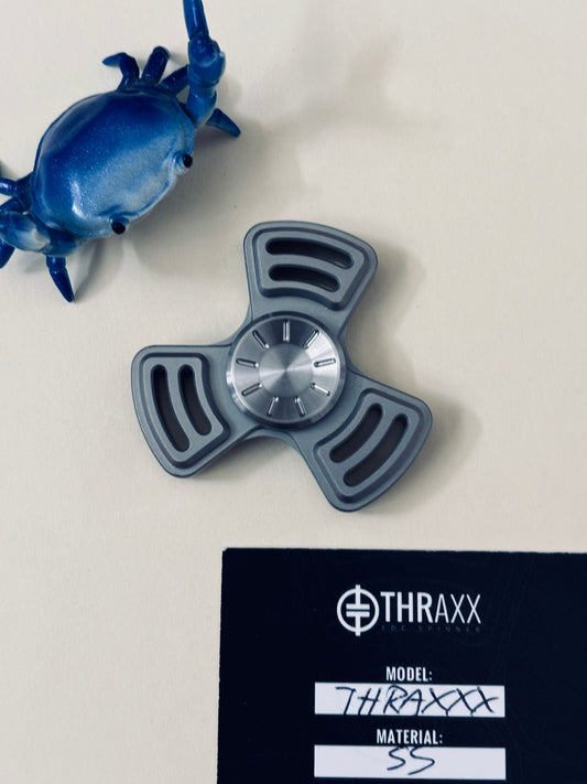 Thraxx Tri SS spinner - Fidget toy - fidget spinner