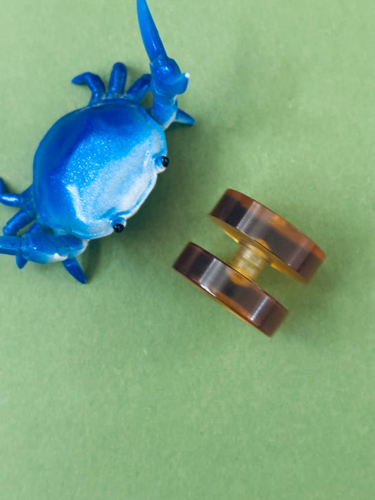 2R Design - ultem button - 24mm x 19mm - fidget spinner - Fidget toy