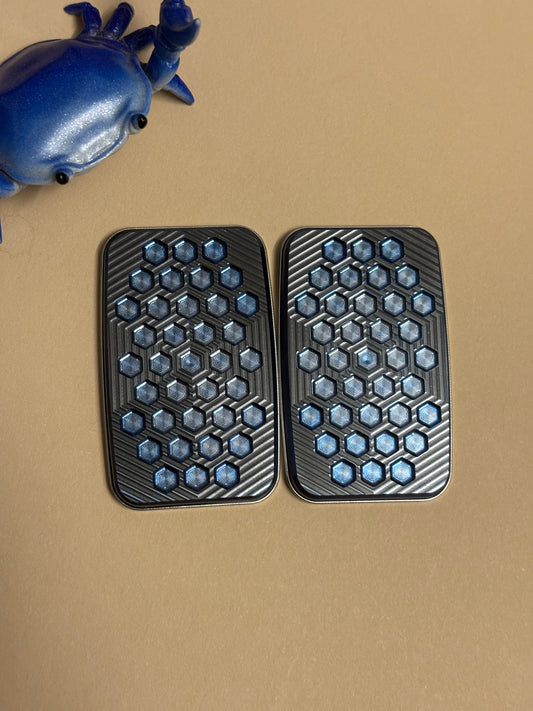 Magnus maglab plain jane Hex in Hex - zirc with SS plate - fidget toy