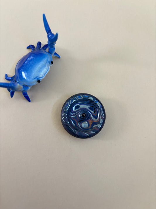 njthandpower NJT - mini volcano zircuti  - haptic coin - fidget toy